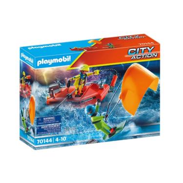 Imagem de Playmobil Lancha de Resgate Kitesurfer - Sunny 2089