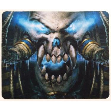 Imagem de Mouse Pad Gamer Emborrachado Pequeno Exbom Caveira Azul