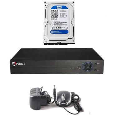Imagem de DVR Stand Alone Multi HD 8 Canais C/ Acesso Remoto 500GB