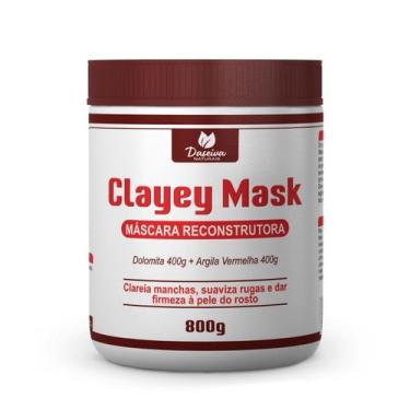 Imagem de Clayey Mask com dolomita e Argila Vermelha 800g - Daseiva