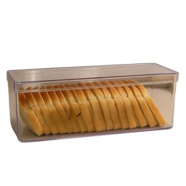 Imagem de Porta Pão de Forma em Acrílico Transparente com Tampa(Pão Caseiro)