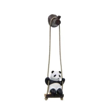 Imagem de Ímã de geladeira 3D Panda Swing PVC Animal Decorative - yiweisai