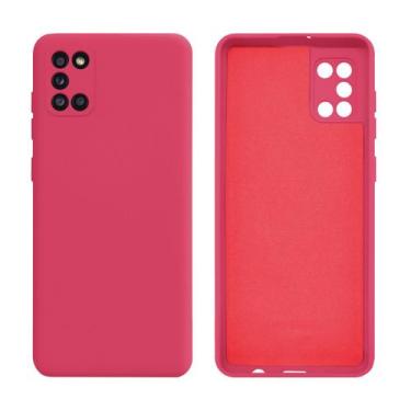 Imagem de Capinha para Galaxy A31 Lisa com Proteção de Câmera - GCM, Rosa Pink
