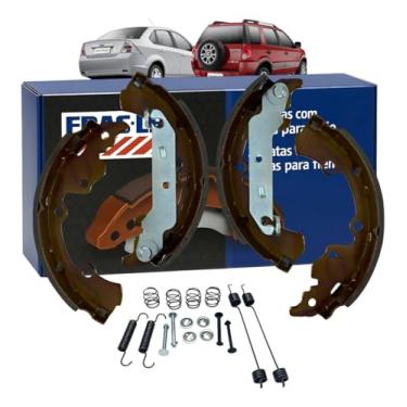Imagem de Kit Sapata de Freio Traseiro FD/98-CPA + Reparo Molas Compatível com Fiesta 1.0 1.6 2003 a 2014