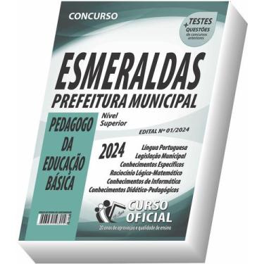 Imagem de Apostila Esmeraldas Mg - Pedagogo Da Educação Básica - Pdeb - Curso of