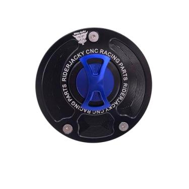 Imagem de Riderjacky Tampa de tanque de combustível sem chave para Kawasaki Z800 13-17, Z750R 07-12, Z650 17-19, Z125 Pro 17-2020, VERSYS 650 KLE650 2007-2017, VERSYS 1000 KLZ1000 12-17 Ninja ER650 ER-6N ER-6F