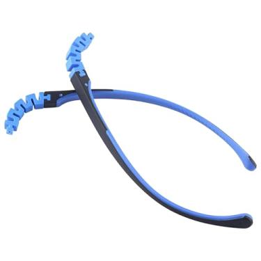 Imagem de Substituição de braço de óculos de silicone, design de encaixe para crianças, silicone confortável de duas camadas, 1 par