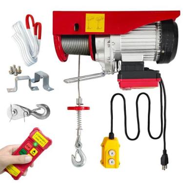 Imagem de Guincho elétrico Senotoyar 800 kg/1760 libras com controle sem fio de 