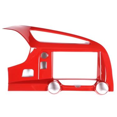 Imagem de Aotumcer Capa de acabamento do painel do console central compatível com Chevrolet Corvette C7 2014-2019 ABS painel de controle central painel de ventilação de ar acessórios de proteção interior da