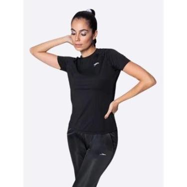 Imagem de Camiseta Speedo Movement Runner Feminina Preta-Feminino