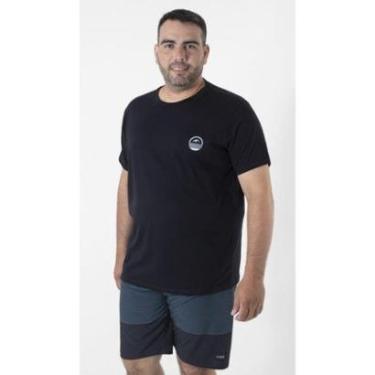 Imagem de Camiseta Maresia Silk Basica Plus Size Waterman Tamanho E1 E2 E3 Masculino Adulto Ref 10123396-Masculino