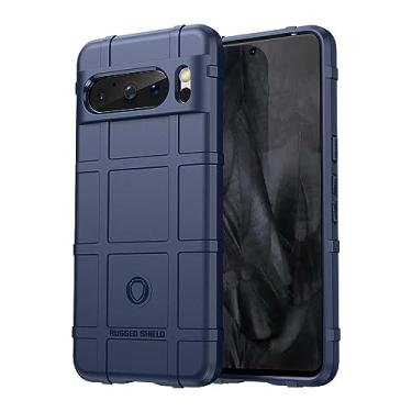 Imagem de Capa adequada para Google Pixel 8 Pro. Fibra de carbono refinada, anti-queda, anti-impressão digital, proteção total, capa para Google Pixel 8 Pro