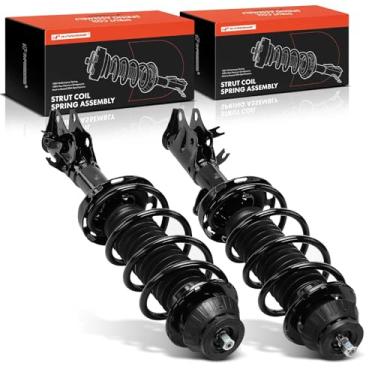 Imagem de A-Premium Par dianteiro do motorista e do lado do passageiro (2) conjunto completo de suporte e mola helicoidal compatível com Honda HR-V HRV 2016-2022, AWD, exclui modelos esportivos