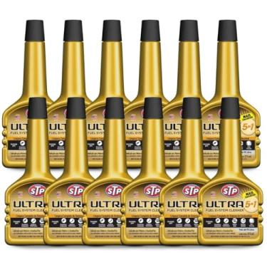 Imagem de Aditivo Limpeza Sistema Combustivel Ultra 5 in 1 375ml STP kit 12 unidades