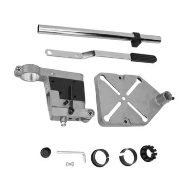 Imagem de Solinder Suporte de Broca Ajustável, Suporte de Broca Elétrica, Bancada de Ferramenta de Reparo para Perfuração Superior, Base Robusta Com Barra de Coluna para Torno de Máquina, Ideal
