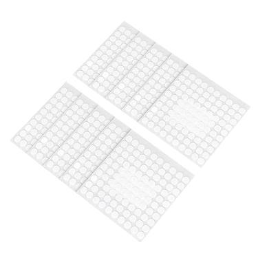 Imagem de KIMISS 1000 Unidades de Fita Adesiva Dupla Face de Espuma Com Pontos Redondos de 10 Mm de Diâmetro para Artesanato, Scrapbooking, Projetos DIY - 10 Folhas, Suporte de Carga Forte e à Prova d'água