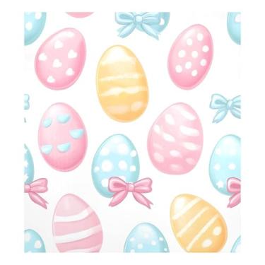 Imagem de Blueangle Capa magnética de ovos de páscoa para lava-louças, decoração da capa frontal da máquina de lavar louça, adesivos de eletrodomésticos, adesivos de eletrodomésticos, 58 cm C x 66 cm adesivo