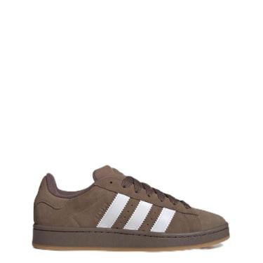 Imagem de adidas Grethr/Ftwwht/Owhite Campus 00s masculino, cinza, 36 mm, branco, tamanho 42, Preto, 12 Wide