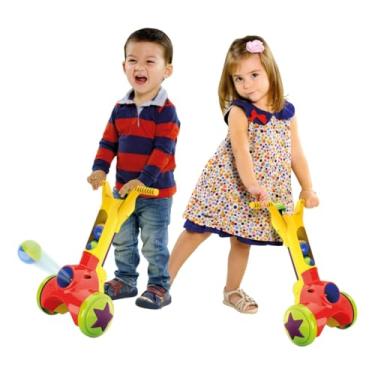 Imagem de Lança Bola Infantil Boom Ball – Brinquedo de Movimento e Coordenação para Crianças +18 Meses