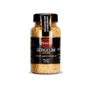 Imagem de Gergelim Branco Descascado Torrado Árabe Damascus Cozinha 125g
