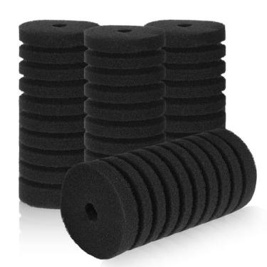 Imagem de Esponja de filtro de aquário AQQA Replacement, pacote com 4