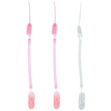 Imagem de Kit 3 Prendedor de Chupeta Mola Pietra Baby Menino Menina Infantil Bic