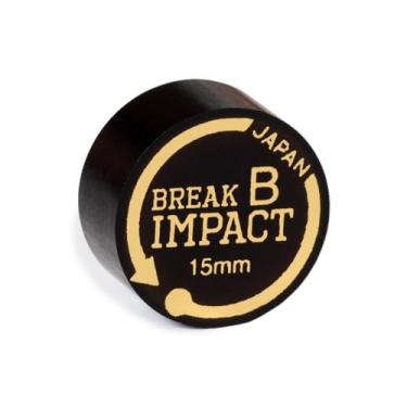 Imagem de Ponta para taco de sinuca Navigator Break Impact – Ponta para taco de bilhar de bilhar de 15 mm híbrido fenólico ultra rígido premium para quebrar e pular – Feito no Japão