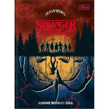 Imagem de Caderno Stranger Things Brochura Colegial TILIBRA - 80 Folhas (Hawkins)