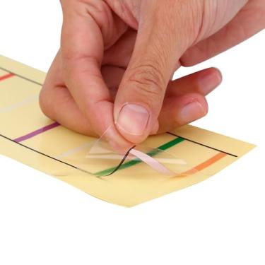 Imagem de Cryfokt Etiqueta do Marcador da Posição do Dedo Traste Violoncelo para Iniciantes, Etiqueta Fácil de Remover para a Prática Violoncelo 4/4 3/1/ 1/2 /8 Tamanhos (3/)