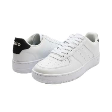 Imagem de Tenis Clássico Masculino Polo London Club, Adulto Casual Urbano Solado Macio e Confortável (BR, Adulto, Numérico, 40)