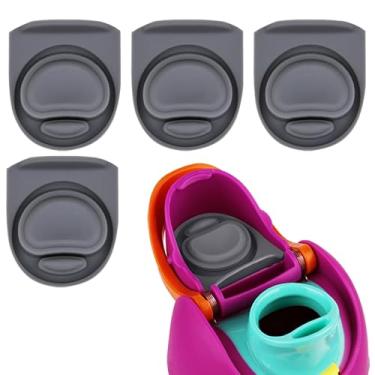 Imagem de ZONBBEE 4 peças de rolha de substituição de vedação de borracha para Owala FreeSip 680.4 g 947.2 g, tampa de tampa de vedação de silicone superior acessórios de peças de reposição compatíveis com