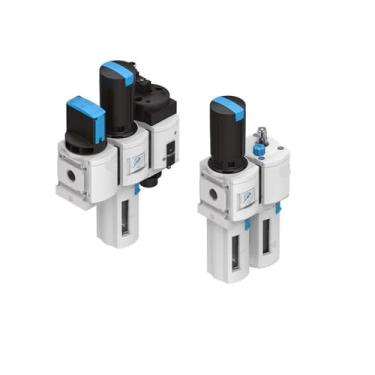 Imagem de 531030 MSB6-1/2:C4:J2-WP 531030 MSB6-1/2:C4:J3:F1:N2-WP Combinação de Unidade de Tratamento de Fonte de Ar 1 peça (-1-2-C4-J3-F1-N2-WP)