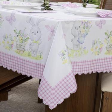 Imagem de Toalha De Mesa 1,50X1,50 Para 4 Lugares Estampada - Nalu Casa E Decora