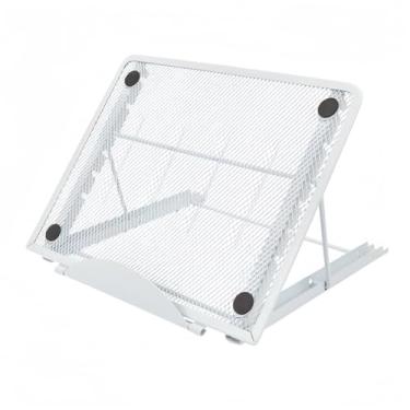 Imagem de Ymeibe Suporte ergonômico para tablet laptop, tela metálica, ventilada, ajustável, suporte de computador compatível com Apple MacBook Air Pro, Dell, XPS, HP, Samsung, Lenovo, mais laptops de até 16