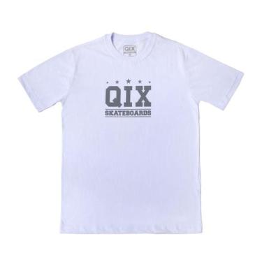 Imagem de Camiseta qix internacional stars, G, Branco
