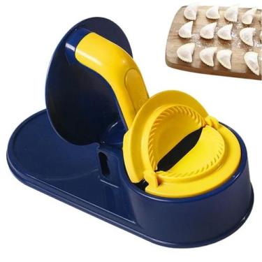 Imagem de Maquina de Modelar Pastel Massa Bolinho Gyoza Ravioli Molde Casa Lanch