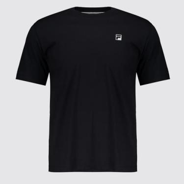 Imagem de Camiseta Fila Comfort Biella Union Classics Mini Logo Preta, M