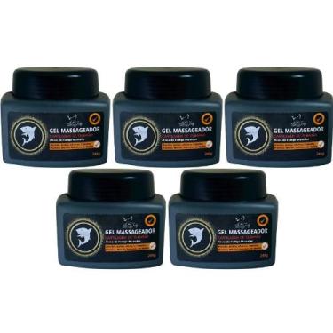 Imagem de Revenda Atacado 5 Gel Massageador Cartilagem de Tubarão 240g Arnica Al