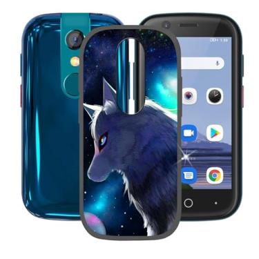 Imagem de Capa para Unihertz Jelly 2, capa traseira de TPU macio à prova de choque de silicone antiimpressões digitais, capa protetora de corpo inteiro para Unihertz Jelly 2 (7.6 cm) - XT6