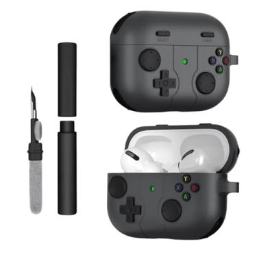 Imagem de Kit Limpador para Fones e Capa Protetora Nerdcase Compatível com Airpods Pro 3, Controle Videogame