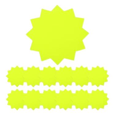 Imagem de PATIKIL 120 etiquetas de venda, adesivos de venda de 10 cm, etiqueta de preço em branco, sinais de explosão de estrelas, quadro de avisos, mensagens, pôster, etiquetas de decoração de papel para