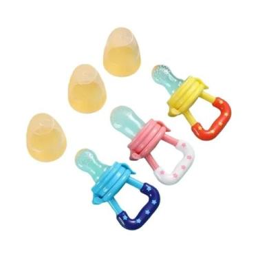 Imagem de Mordedor De Silicone Para Bebês Em Formato De Frutas E Vegetais, Utens