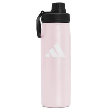 Imagem de Garrafa Adidas Metálica Tampa Rosca 0,6 L Rosa