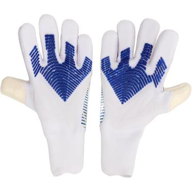 Imagem de Par De Luvas De Goleiro, Luvas De Goleiro Luvas De Goleiro De Futebol Com Strog Palm Grip Figer Protectio O Slip Latex Ad Ylo Luva De Goleiro De Futebol Respirável, 21cm‑22cm