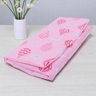 Imagem de Trocador Portátil Fraldas Impermeável Para Bebê Balão Rosa - Avm Enxov