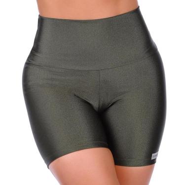 Imagem de Short Curto Cós Alto Fitness Cirrê Summer Soul-Feminino