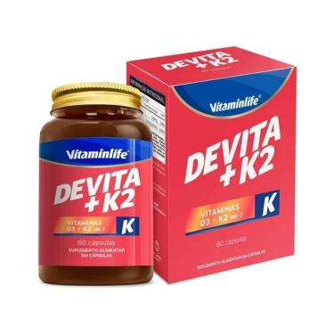 Imagem de DEVITA + K2 60 Cáps - Vitaminlife-Unissex