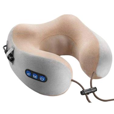 Imagem de Massageadora Pescoço Lombar Almofada Recarregável Massagem