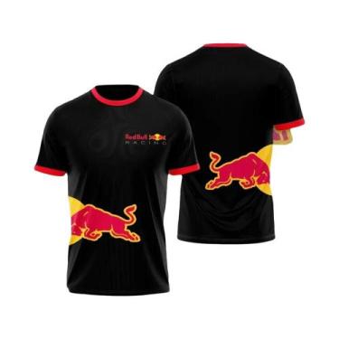 Imagem de Camiseta Masculina Red Bull De Verão Para Esportes Radicais, Camiseta 