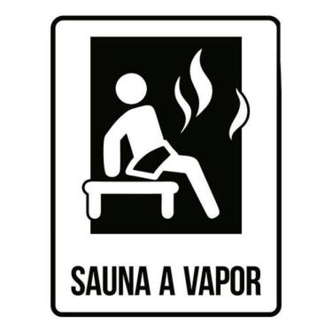 Imagem de Kit 10 Placas Setor Sauna A Vapor 36X46